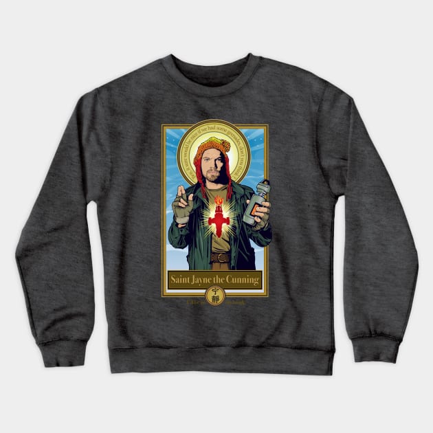 Saint Jayne Crewneck Sweatshirt by Pop Art Saints